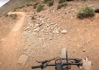 E-Bike Adventure Begins: Approaching Bear Claw Poppy Trail in St. George, Utah