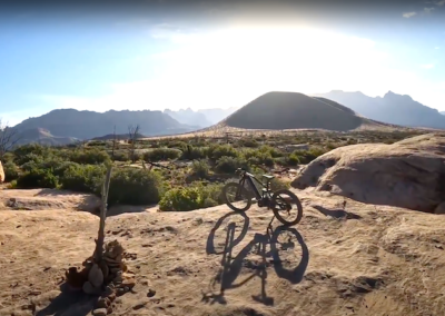 E-Bike on Guacamole Trail: Zion's Beauty in Sunlight
